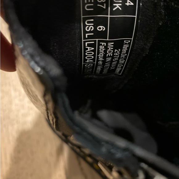 Dr Martens 2976 Max size US6 patent Black - Picture 4 of 6